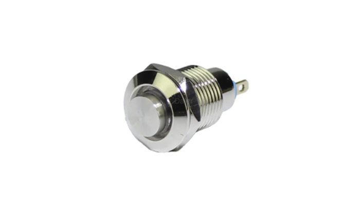 3A 250V AC 5A 12V DC  Push Button Switch